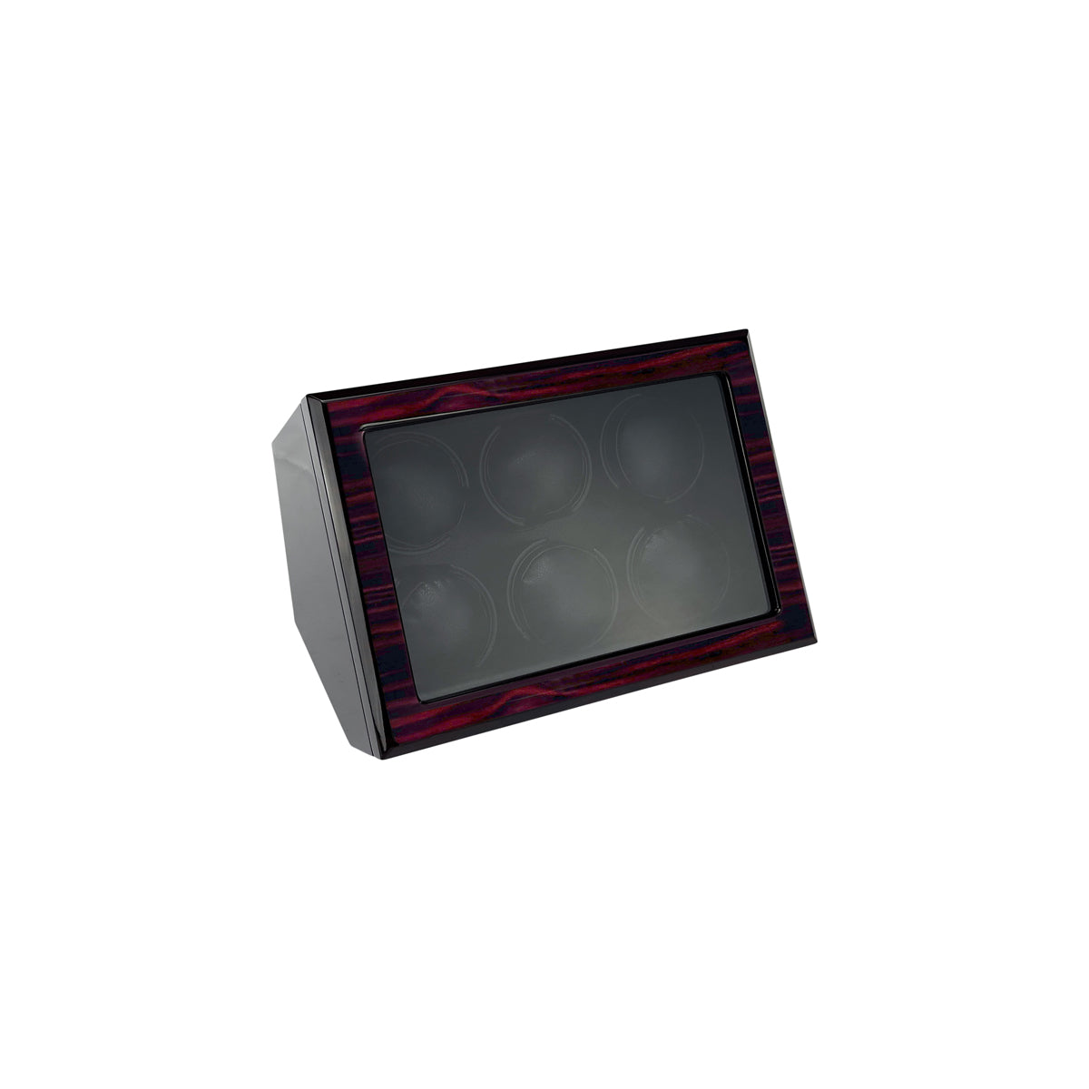 LW36 Watch Winder 6 Watches – Gloss Ebony - Leader