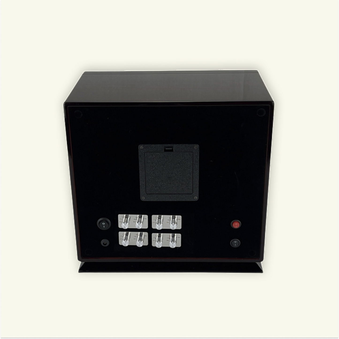 LW147 Watch Winder 7 Watches – Ebony & Black - Leader