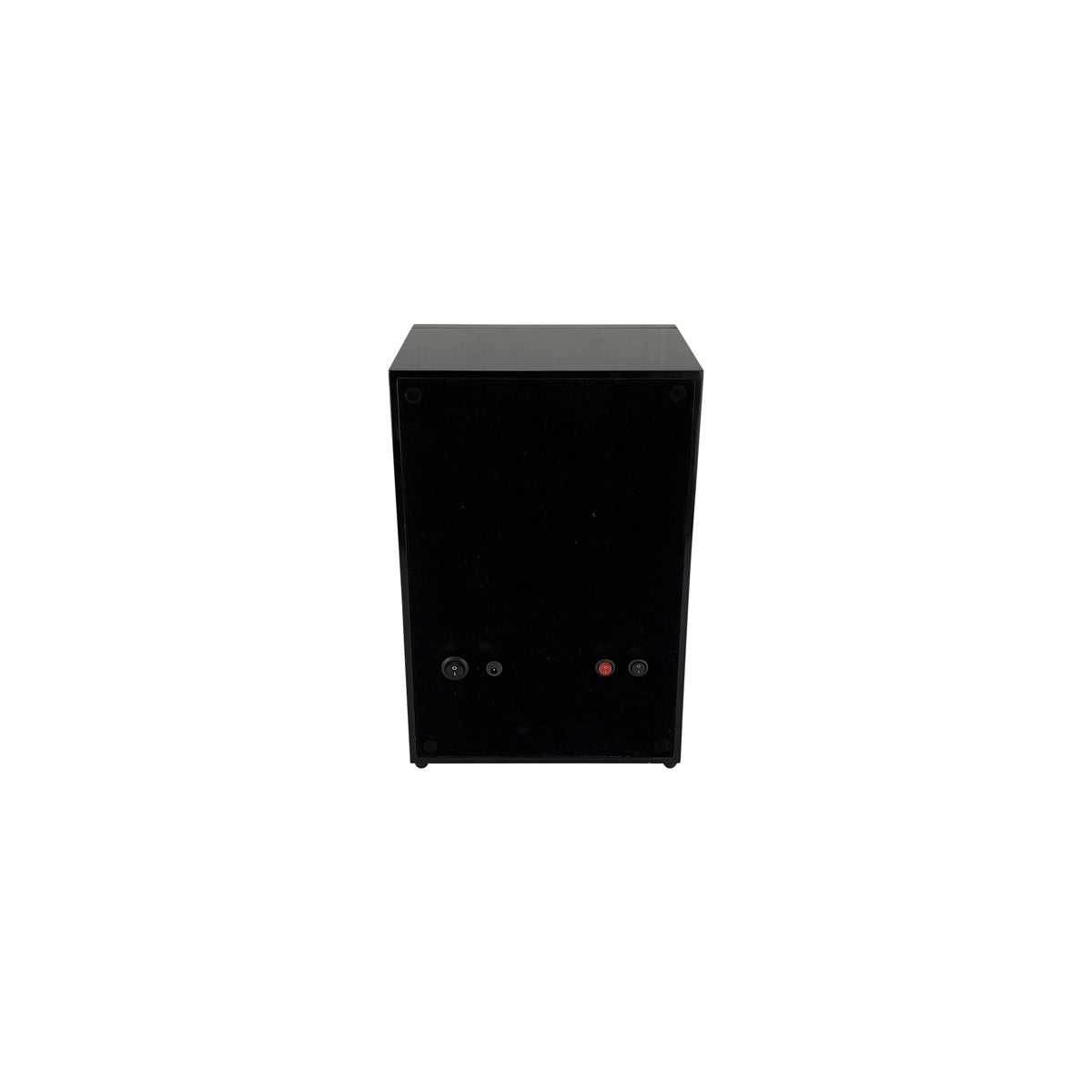 LW64 Watch Winder 4 Watches – Gloss Black & Red - Leader