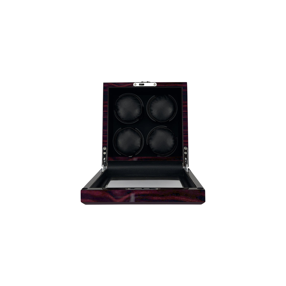 LW34 Watch Winder 4 Watches – Gloss Ebony - Leader