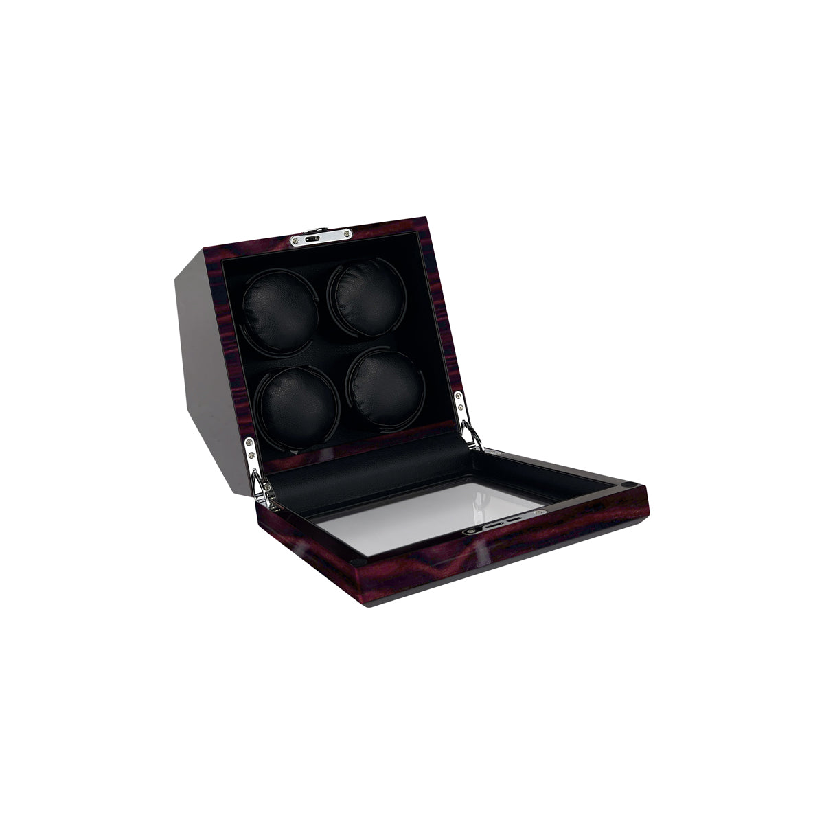 LW34 Watch Winder 4 Watches – Gloss Ebony - Leader