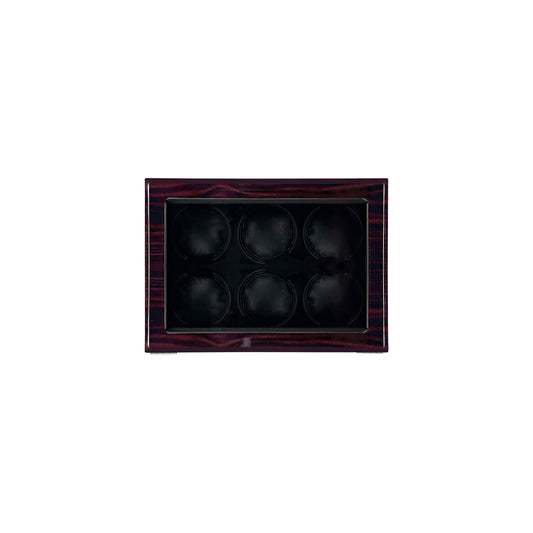 LW36 Watch Winder 6 Watches – Gloss Ebony - Leader