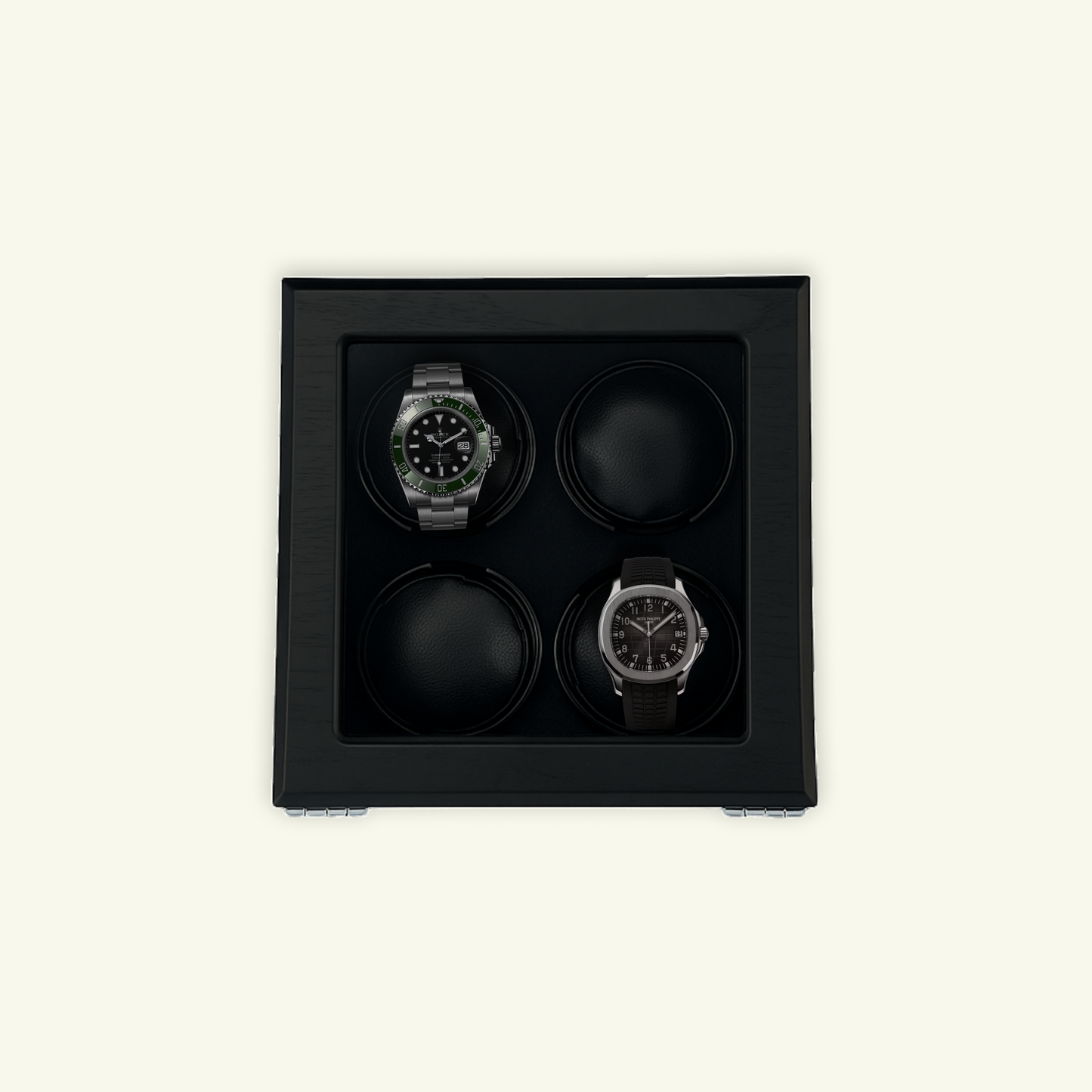 LW24 Watch Winder 4 Watches – Wood Grains - Leader