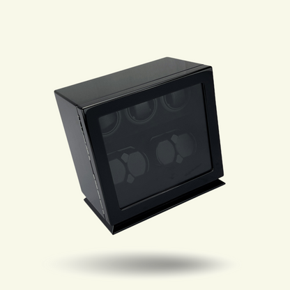 LW167 Watch Winder 7 Watches – Gloss Black - Leader