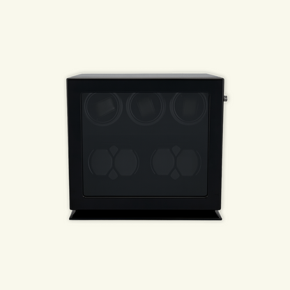LW167 Watch Winder 7 Watches – Gloss Black - Leader