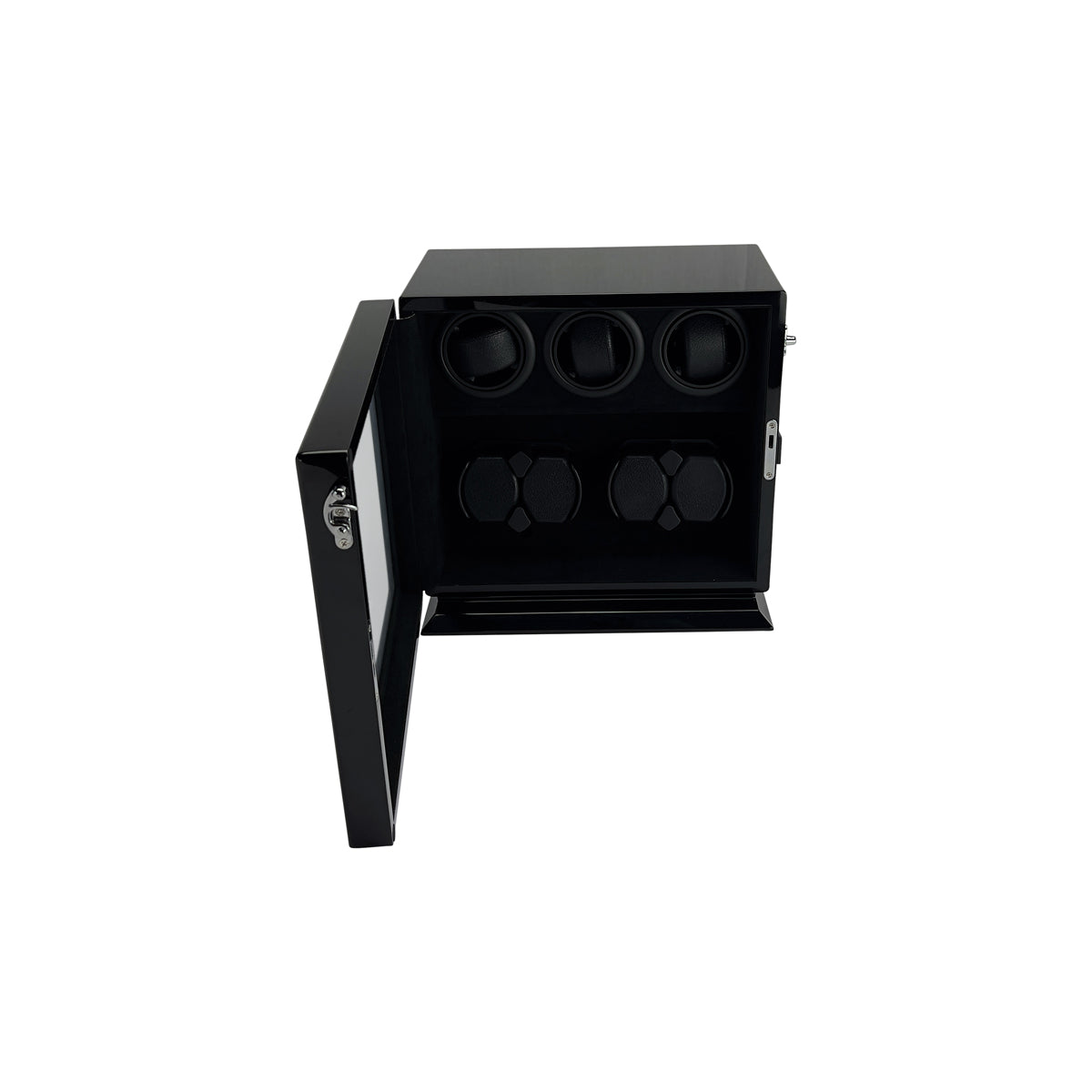 LW167 Watch Winder 5 Watches – Gloss Black - Leader