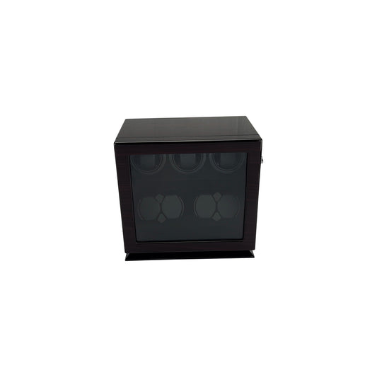 LW147 Watch Winder 5 Watches – Ebony & Black - Leader