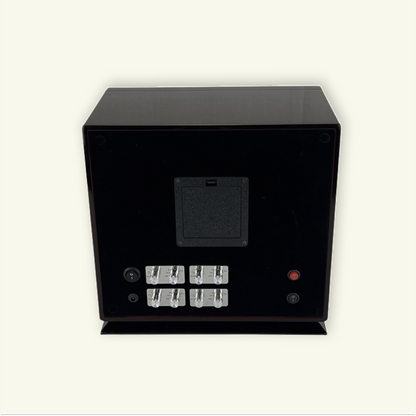 LW157 Watch Winder 7 Watches – Gloss Black & Brown - Leader