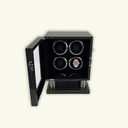 LW54 Watch Winder 4 Watches – Gray Wingceltis - Leader