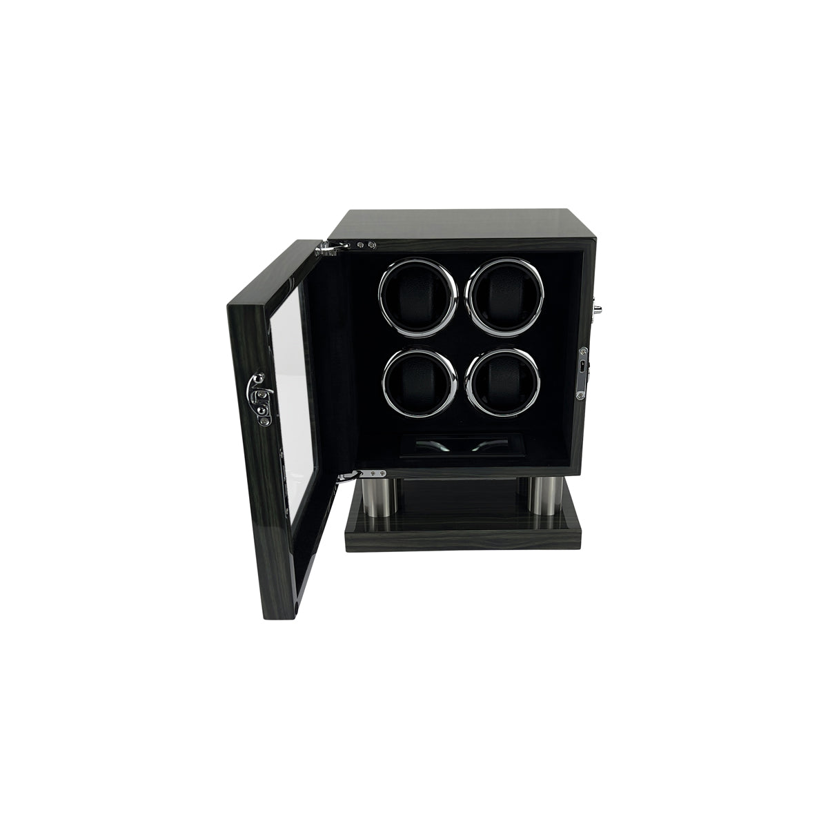 LW54 Watch Winder 4 Watches – Gray Wingceltis - Leader