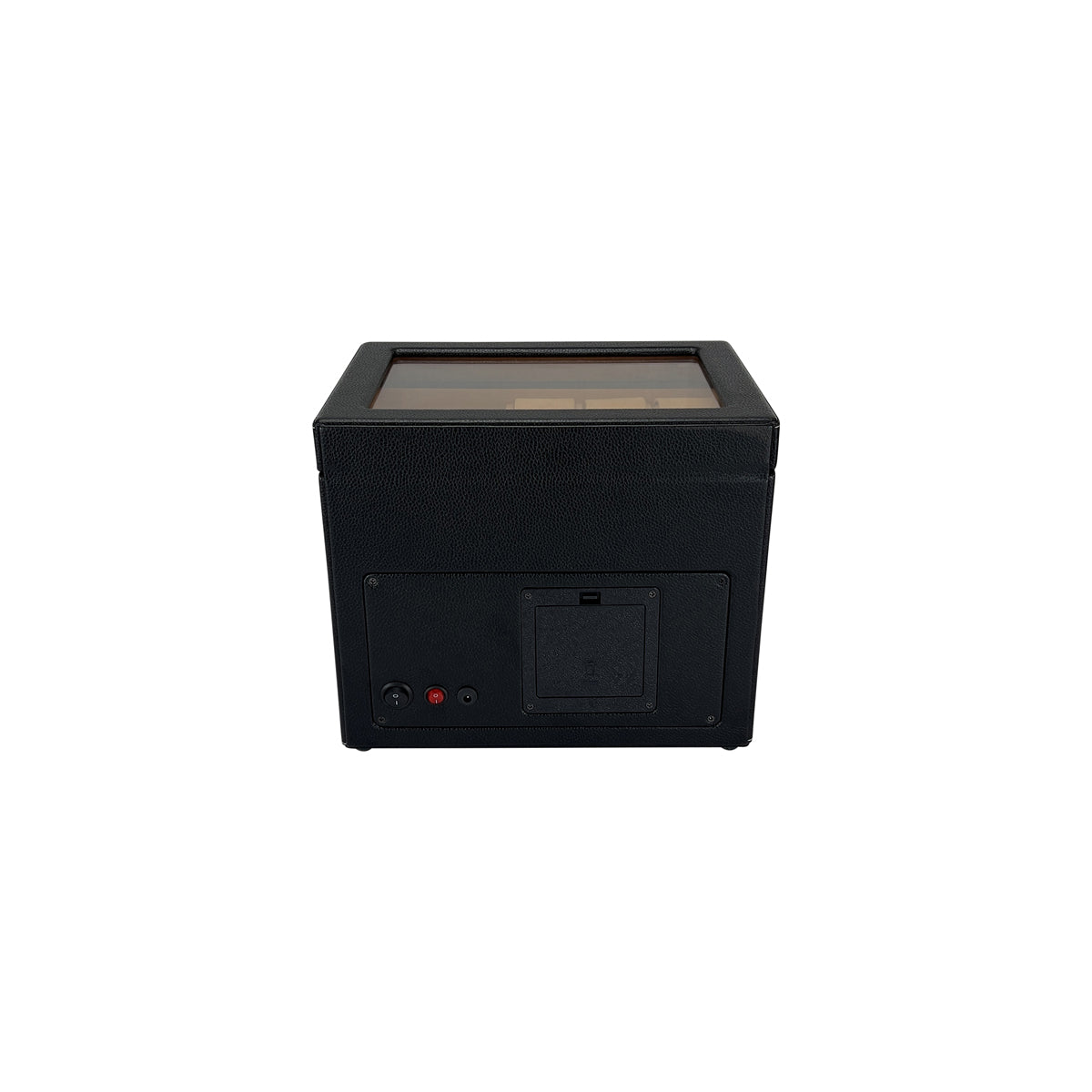 LW117 Watch Winder Box – Brown & Camel Velvet - Leader