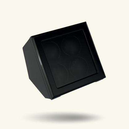 LW44 Watch Winder 4 Watches – Gloss Black - Leader