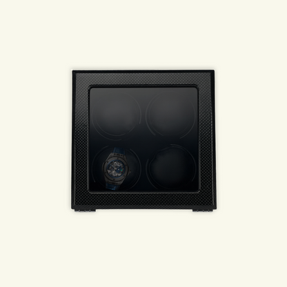 LW14 Watch Winder 4 Watches – Carbon Fiber - Leader