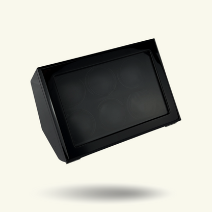 LW46 Watch Winder 6 Watches – Gloss Black - Leader
