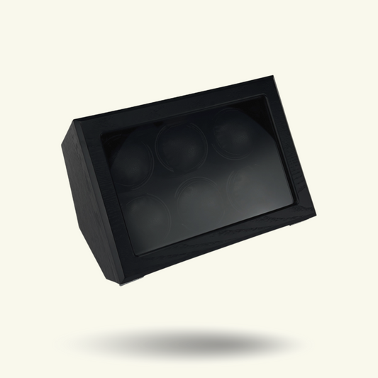 LW26 Watch Winder 6 Watches – Matte Grey - Leader