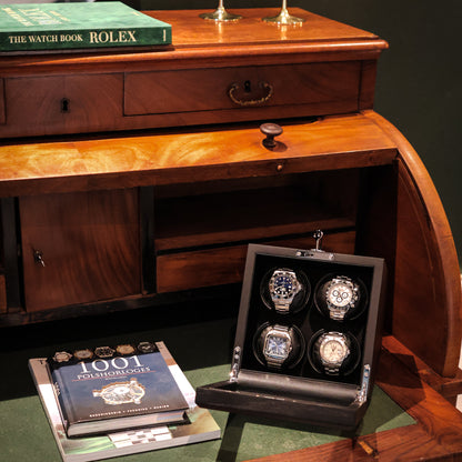 LW24 Watch Winder 4 Watches – Wood Grains - Leader