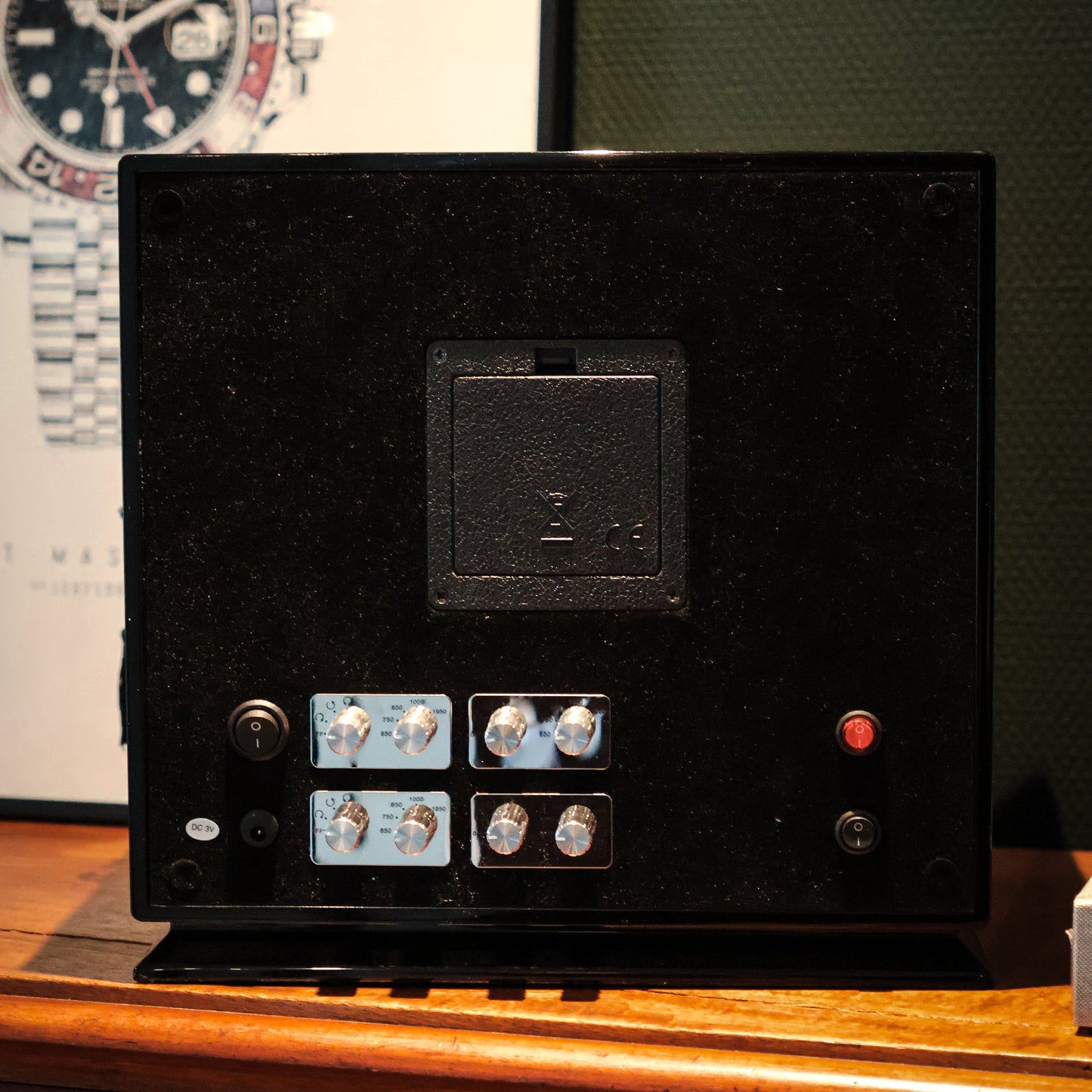 LW157 Watch Winder 7 Watches – Gloss Black & Brown - Leader